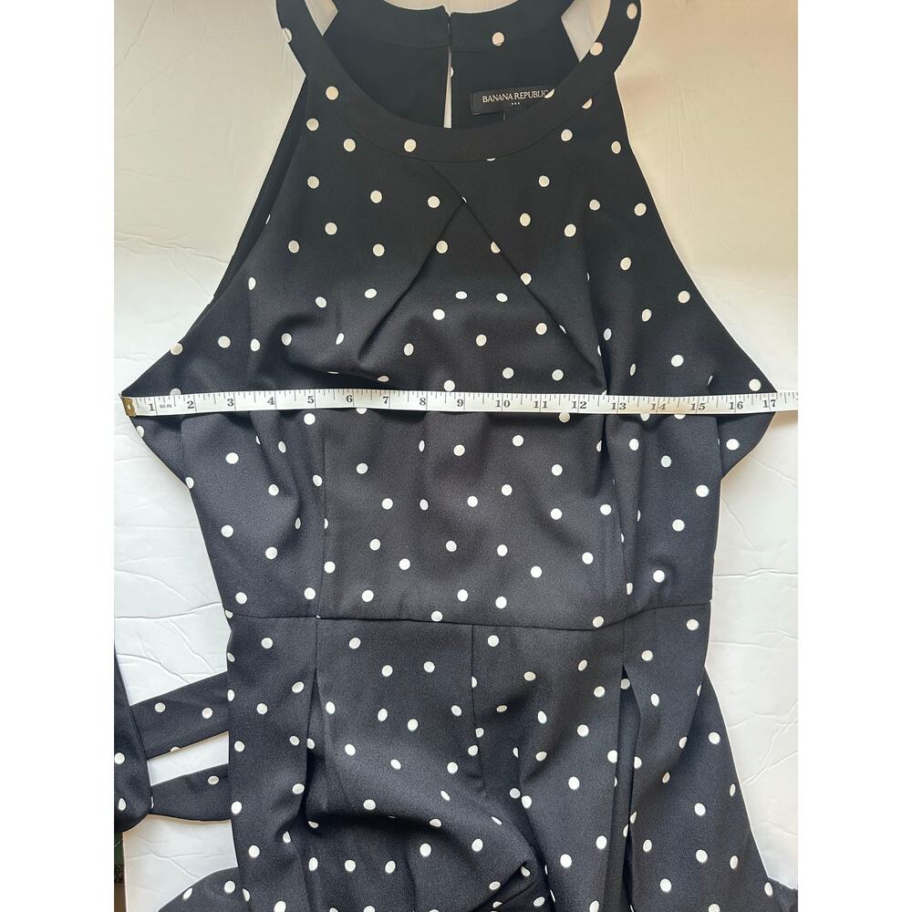 **SUMMER SALE** Banana Republic Factory Polka Dot Jumpsuit- Size 10 - Picture 7 of 11
